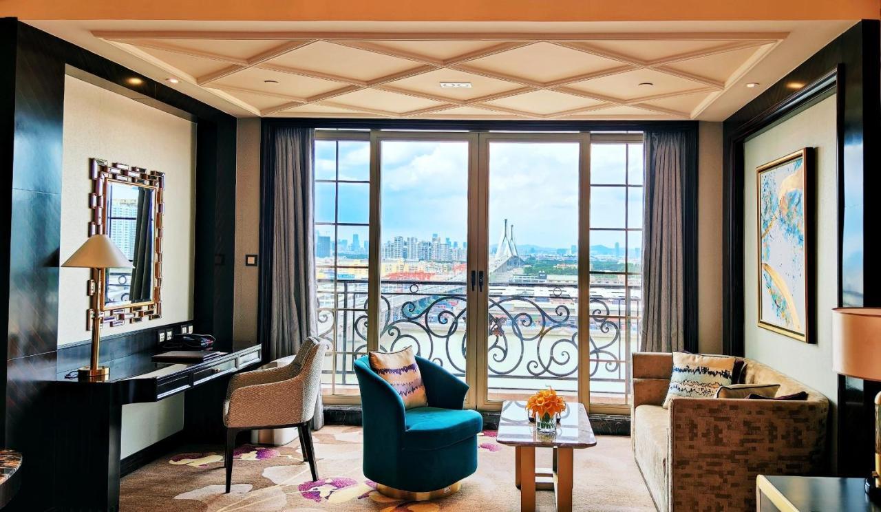 Chateau Star River Guangzhou-Chateau Star River Guangzhou-Trade Fair Shuttle Bus Buitenkant foto