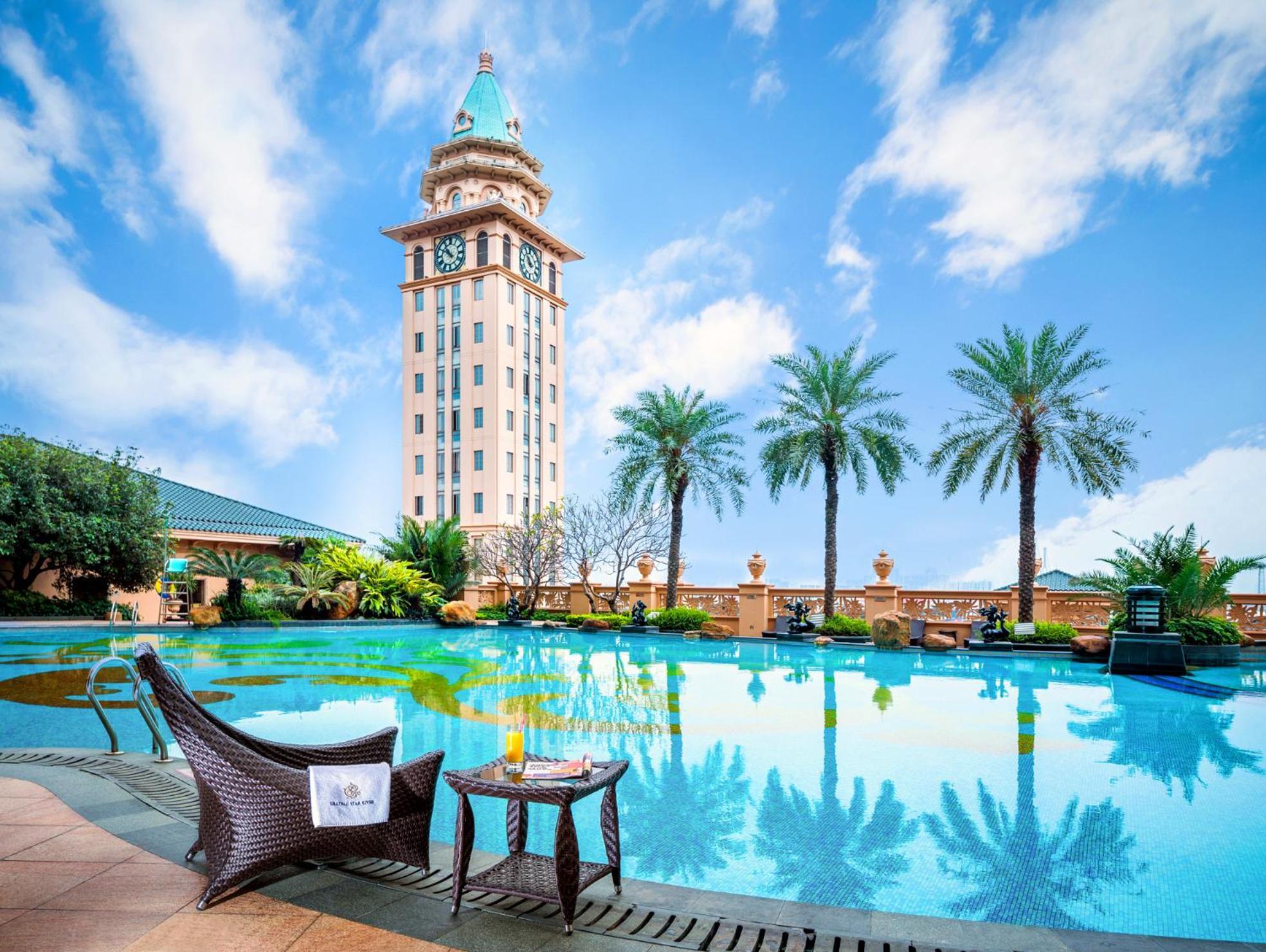 Chateau Star River Guangzhou-Chateau Star River Guangzhou-Trade Fair Shuttle Bus Buitenkant foto