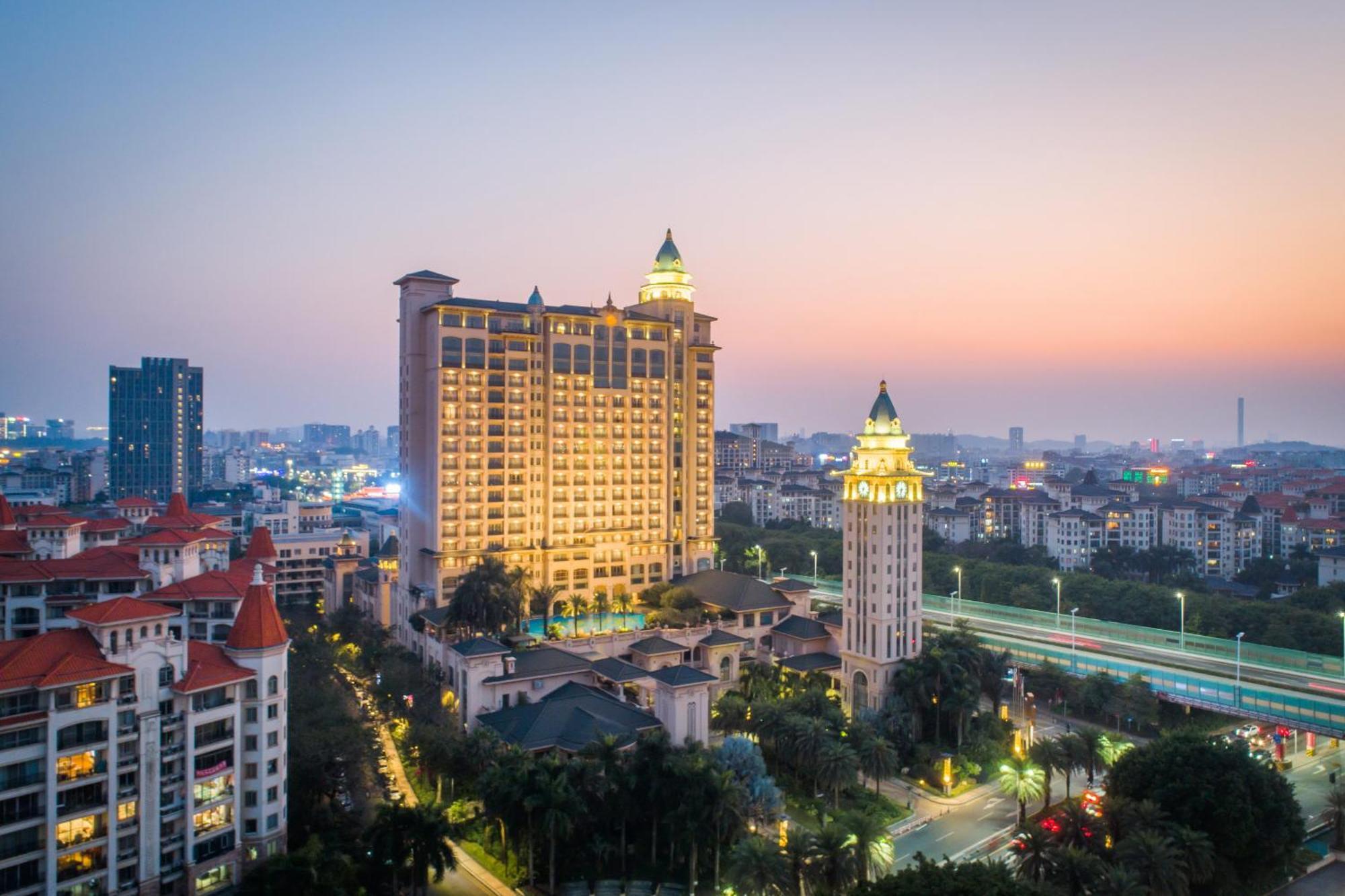 Chateau Star River Guangzhou-Chateau Star River Guangzhou-Trade Fair Shuttle Bus Buitenkant foto